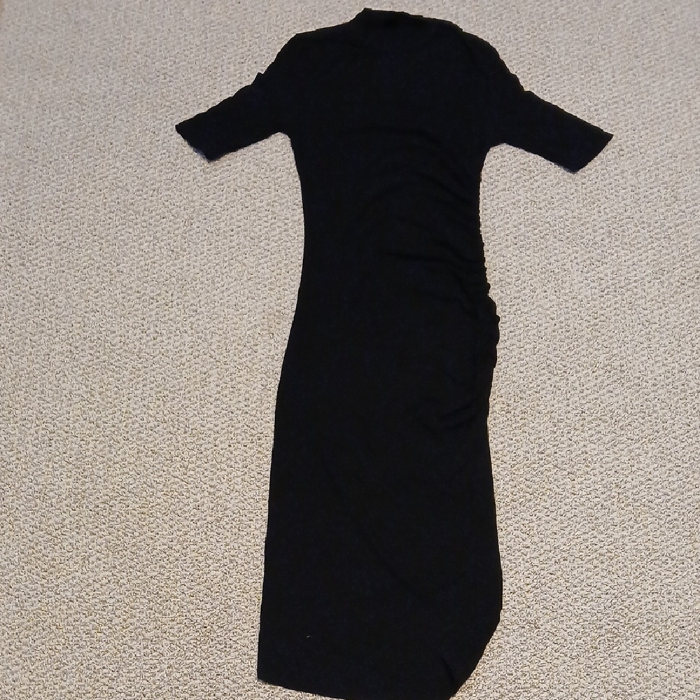 SHEIN Elegant Black Long Sleeve Dress Small 4